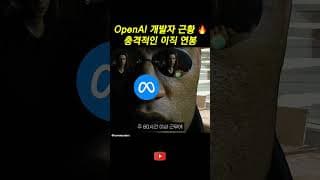 OpenAI 개발자 근황 #개발자유머